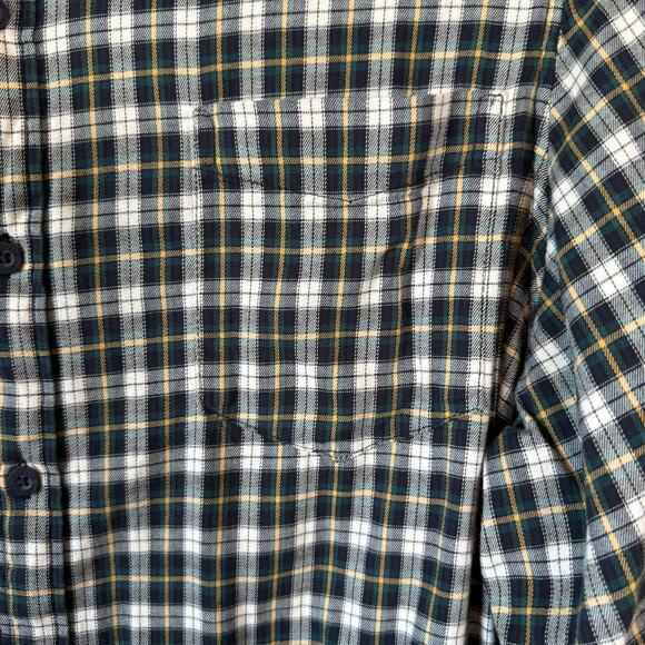 Land's End XXL Lightweight Coastal Flannel Plaid - Picture 5 of 11